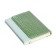 Leduced A5 Diary, 160 sheets, Devente.irene, solid combined cover of artificial leather, cream block 70 g/m2, mint
