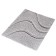Bathroom mat, La Ola rooms, gray color