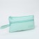 Cosmetic bag simple Style, 19.5*0.5*11, Department for Meln, N/Pocket, Green