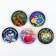 Happy New Year Magnet, Mix, Diam. 5 cm