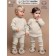 Sweater Children's Knitted Amarobaby Warm, height 80 cm, milk color