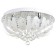Svetogor Svetogor "Orleans" 5x60W E27 LED lighting chrome 50x50cm