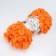 Yarn "Puffy" 100 % micropoliester 9m/100g (336 orange)