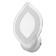 Bra "Vesta" LED 26W 4000k white 24.5x4.5 cm