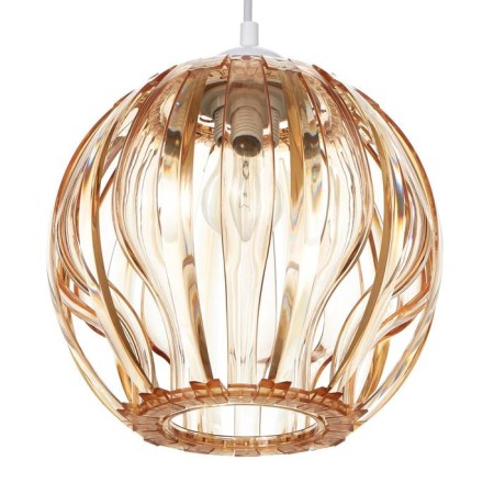 Lamp Bayerlux 8330/1, 1he27 15W, brown 23x21+60 cm-1