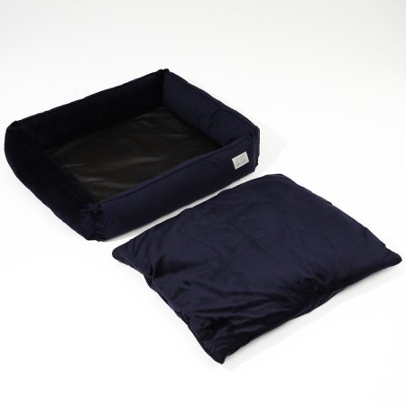 Lynchik for cats and dogs velor Pet Lab, 55 x 50 x 15 cm, blue-1