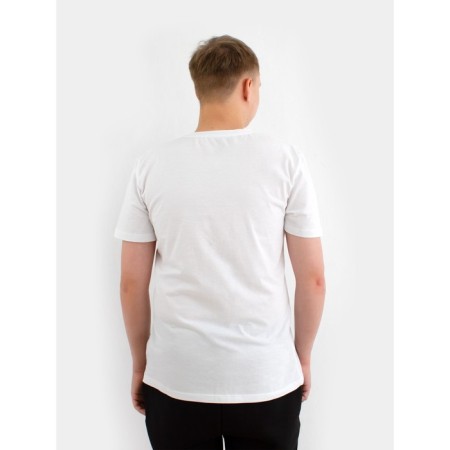 Male T -shirt Bene, size 60, white color-2