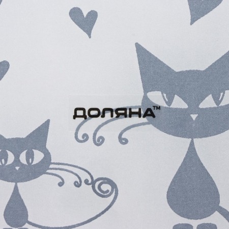 Plate Glass Dessert shade "cats", d = 20 cm-5