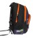 School backpack 38 x 27 x 17, ergonomic back, Devente Attomex Basic, Football, Black 7033442