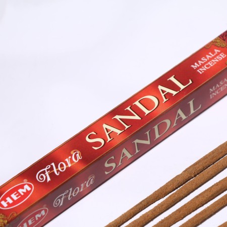 Incense Hem "Flora Masala Sandal. Sandal", 8 sticks in packaging, four -grade-1
