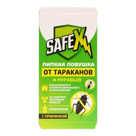 A glue dummy trap with bait, from cockroaches and ants Safex, 3 pcs-2