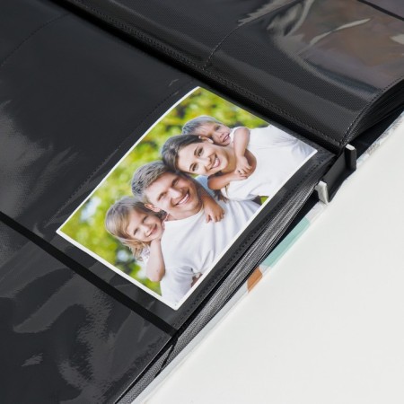 Photo album for 500 photos 10x15 cm "animals" black sheets 5x35x36 cm-3