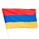 Armenia flag, 90 x 135 cm, polyester silk, without shaft