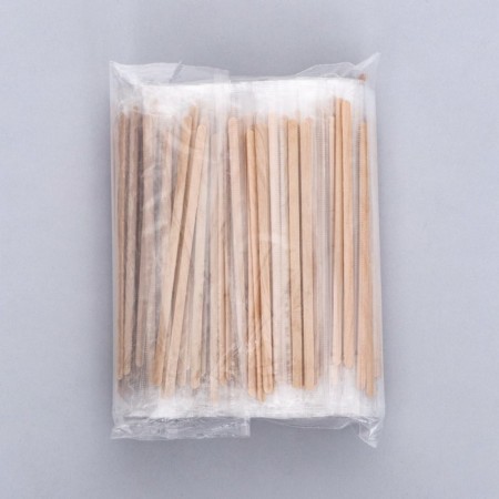 Wooden stirrer in individual packaging, 14 cm, set 250 pcs-1