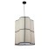 Suspended Indigo lamp, 13019/b/3p Black. 3x60W, E27, 400x400x520/2020 mm, beige color