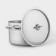 Pan, 9 l, d = 28 cm, h = 17.5 cm, metal cover, triple bottom, induction