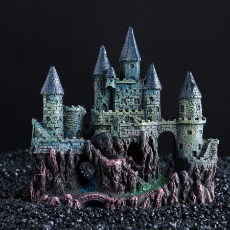 Decor for the Aquarium "Castle", 16 x 7 x 15.5 cm