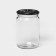 A set of glass jars with lids for autoclave SKO-82, 650 ml, 20 pcs