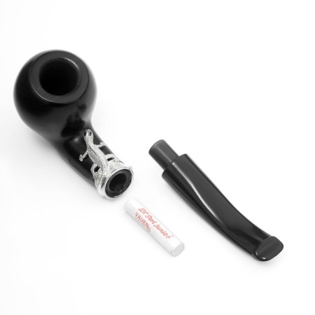 Cooling tube for tobacco "Commander premium", classic, oak, hole D-1.8 cm, length 14.5-3