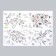 Sticker Plastic Interior color "Northern Plants and Birds" 62x44 cm
