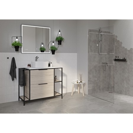 Shower headset Cersanit Neno A63068 Standing, watering can 5 modes, hose 200 mm-9