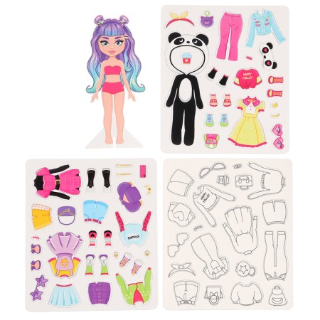 Magnetic game "Fashionable House: Teya"-8