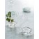 Glass Vase "Swans", 2 pcs, the color is transparent