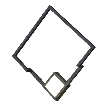Wall lamp Mantra Boutique, Led, 1370lm, 3000k, 400x75x400 mm, black color