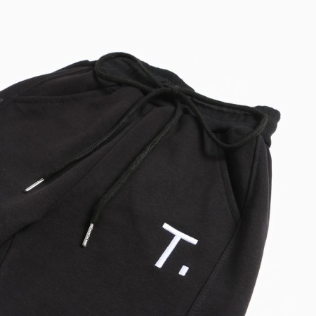 Sports pants for boys, black color, height 86-92-6