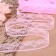 Capricon lace, 20 mm × 10 ± 1 m, pink color