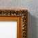 Photo frame plastic 25x35 cm, gold (plastic screen)