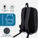 School backpack of textiles on lightning, Fulldorn, 5 pockets, color gray color