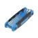 A set of keys of imbus folding tundra, with a ball, 1.5 - 8 mm, 8 pcs.