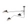 Ceiling Ceiling ST LUCE. SL305.402.03. SPRUZZO. 3x60 watts, E27, 110x110x65 cm, black color
