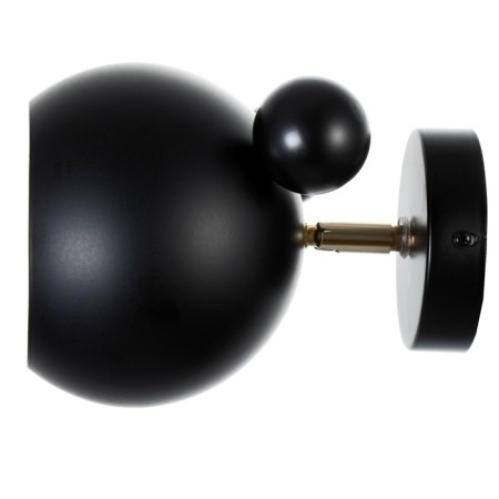 Bra "Barney" E27 40W black 20x20x20cm-3