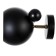 Bra "Barney" E27 40W black 20x20x20cm
