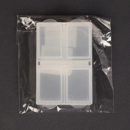 Organizer for beads, 6.4 × 4.4 × 1.3 cm, the color is transparent-3