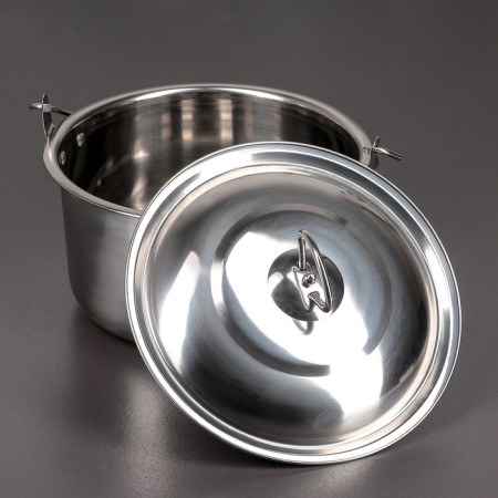 Stainless steel pot “camp”, 3 l, d = 22 cm-3