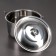 Stainless steel pot “camp”, 3 l, d = 22 cm