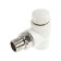 Thermostatic kit for the radiator RTP No. 4, D = 25 mm x 3/4 ", corner