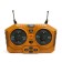 Excavator Radio -controlled "construction", metal bucket, works from the battery