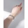 Galiotis bracelet circles, length 15 cm + additional. chain 5 cm