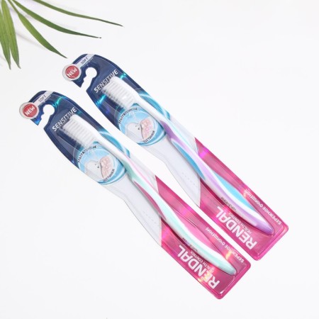 Rendall Sensitive toothbrush, soft, mix, 1 pc.-3