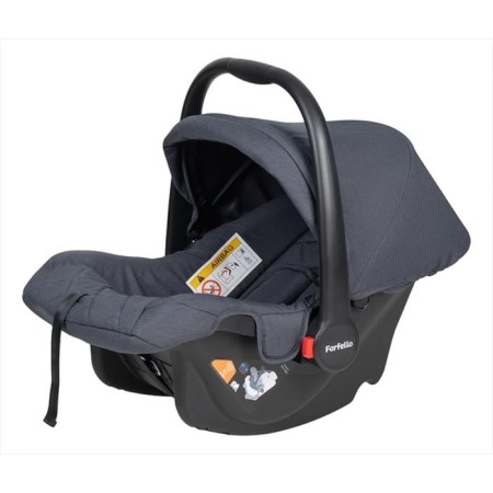 Stroller 3 in 1 Farfello Baby Shell BBS-004, Gray color-18