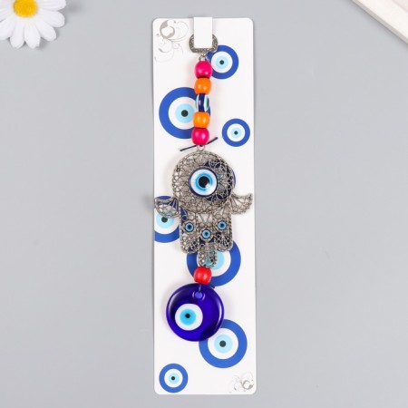 Suspension from the evil eye "Fatima Hand" 20.5 cm mix-3