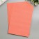 Foamiran "neon shine - bright orange" 2 mm format A4 (set of 5 sheets)