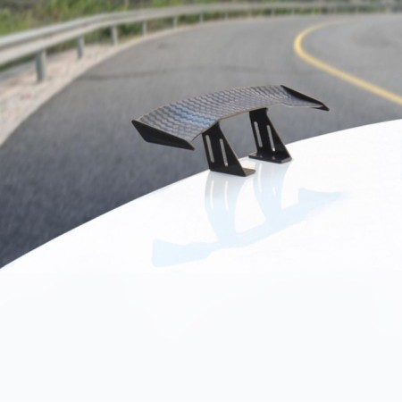 Mini spoiler for cars, 17 × 3.5 cm, black-1