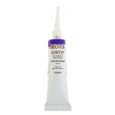 Cut on glass and ceramics 18 ml, ZHK Decola, purple, (5303607)