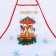 Kitchen apron “Happy Year!”, Polyester, size 50x70 cm