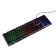 Keyboard Smartbuy rush nucleus, game, wired, membrane, 104+12 keys, USB, black